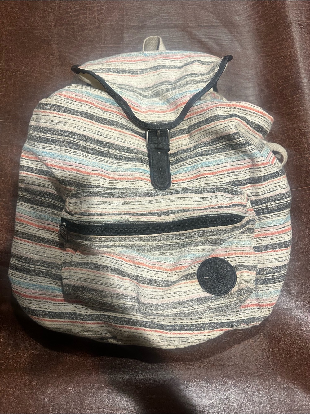 Roxy Cotton Backpack - Neutral Multi